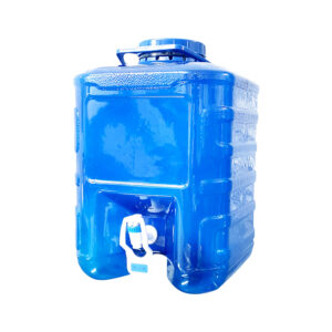 20L Dark Blue Square Bottle