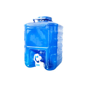 25L Dark Blue Square Bottle