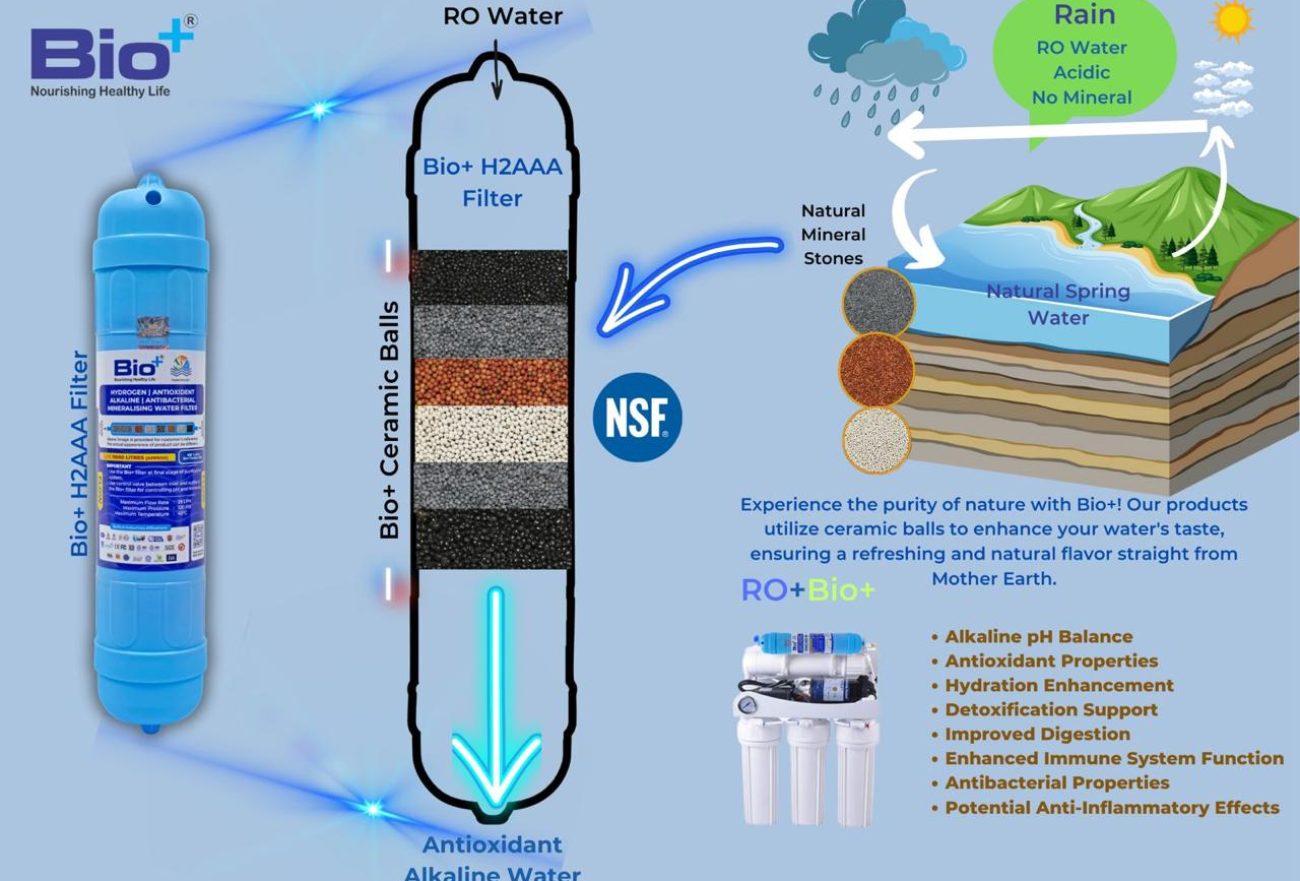 Bio+ H2AAA Filter for Domestic RO Purifiers